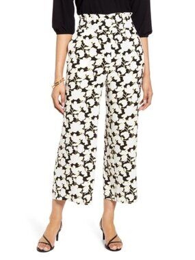 Halogen Pull-On Wide Leg Crop Pants Plus Size